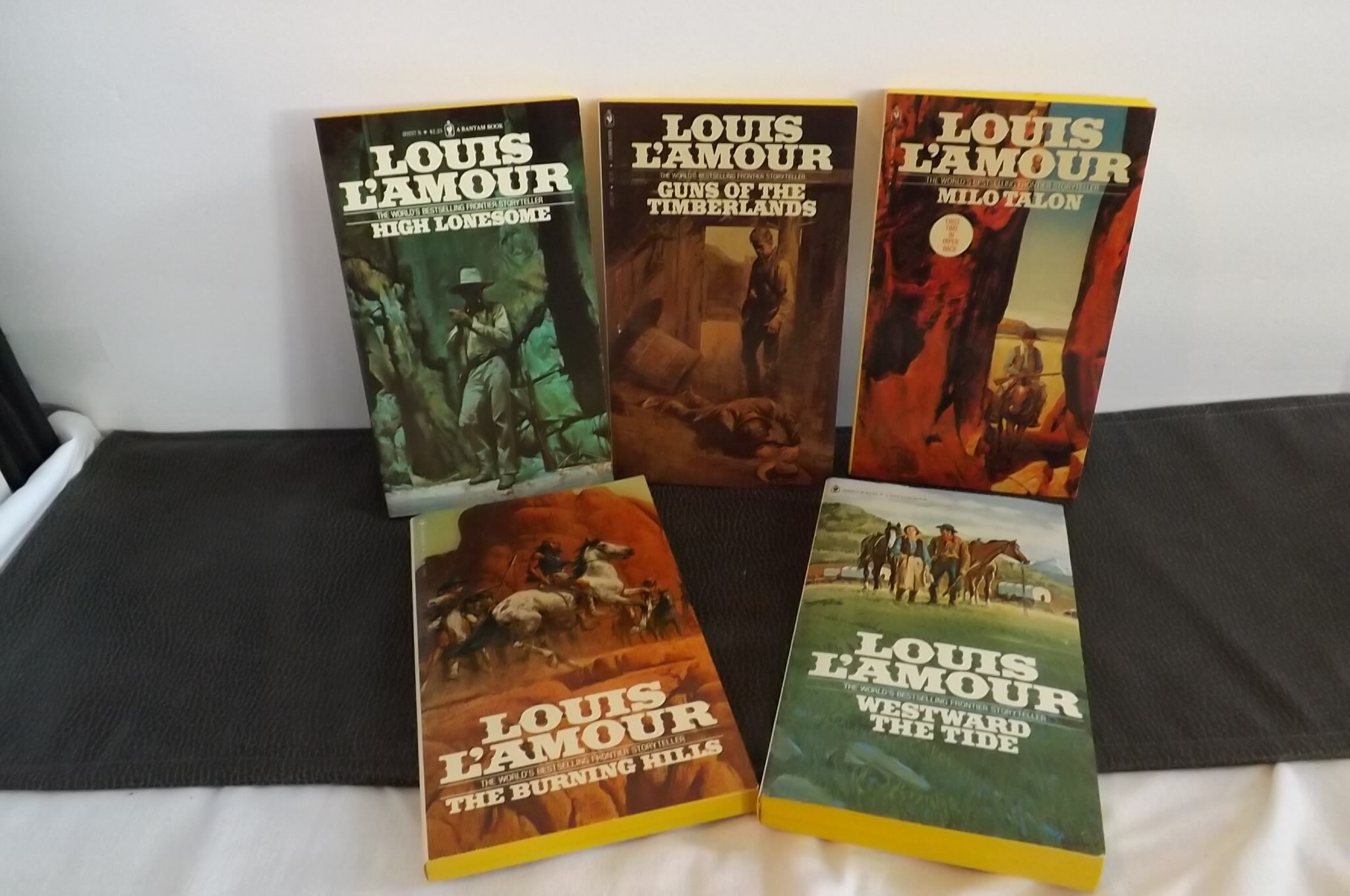 The Burning Hills by Louis L'Amour