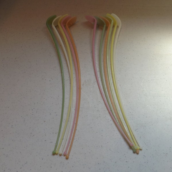 Vintage Tupperware Stir Spoons 1954 Iced Tea Spoons