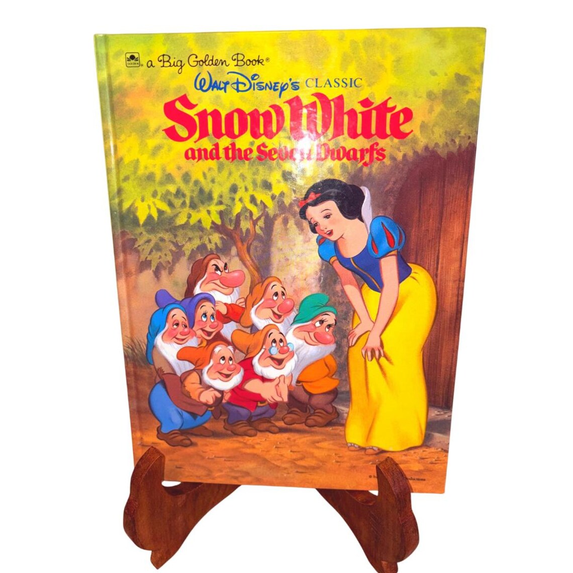 Walt Disney Big Golden Book Snow White and the Seven Dwarfs - Etsy Canada