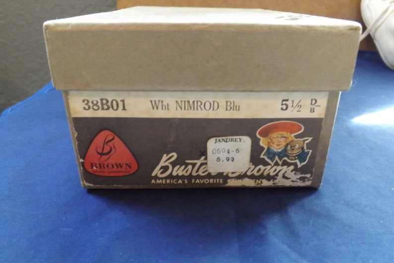 Antique Vintage Buster Brown Baby Shoes and Box Etsy Antique Vintage Buster Brown Baby Shoes and Box Etsy