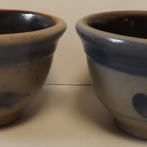 Two Rowe Pottery Works Bowls Dishes