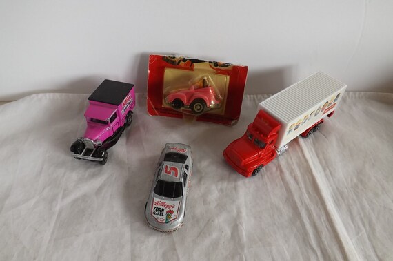 Lot of Advertising Diecast Toy Cars and Trucks see Description for