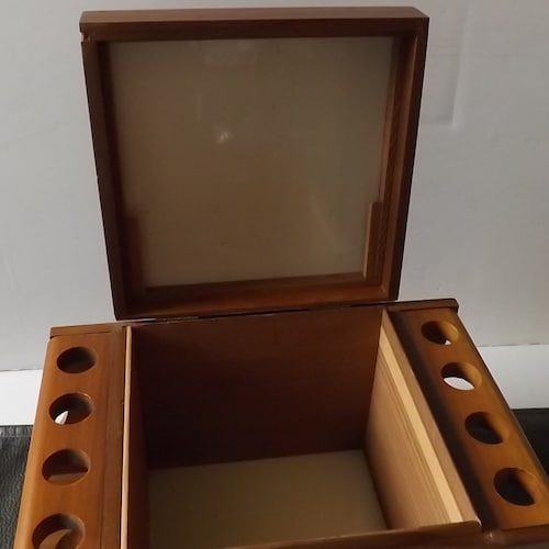 Buy Wooden Humidor Tobacco and Piper Holder and Storage