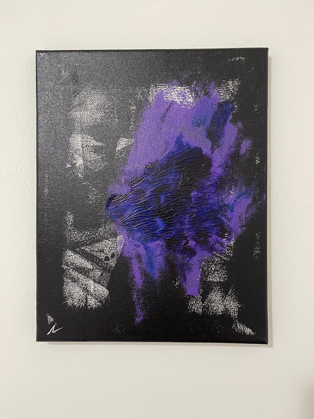 抽象画 11”x14” - Etsy 日本