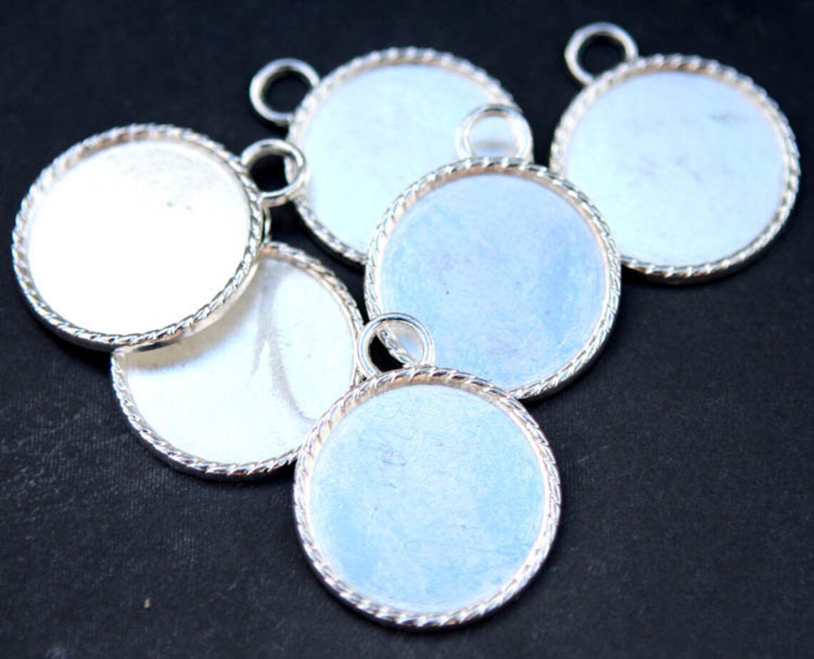 25mm Pendant Tray blanks Wholesale 25mm Bezel Setting Bezel Etsy