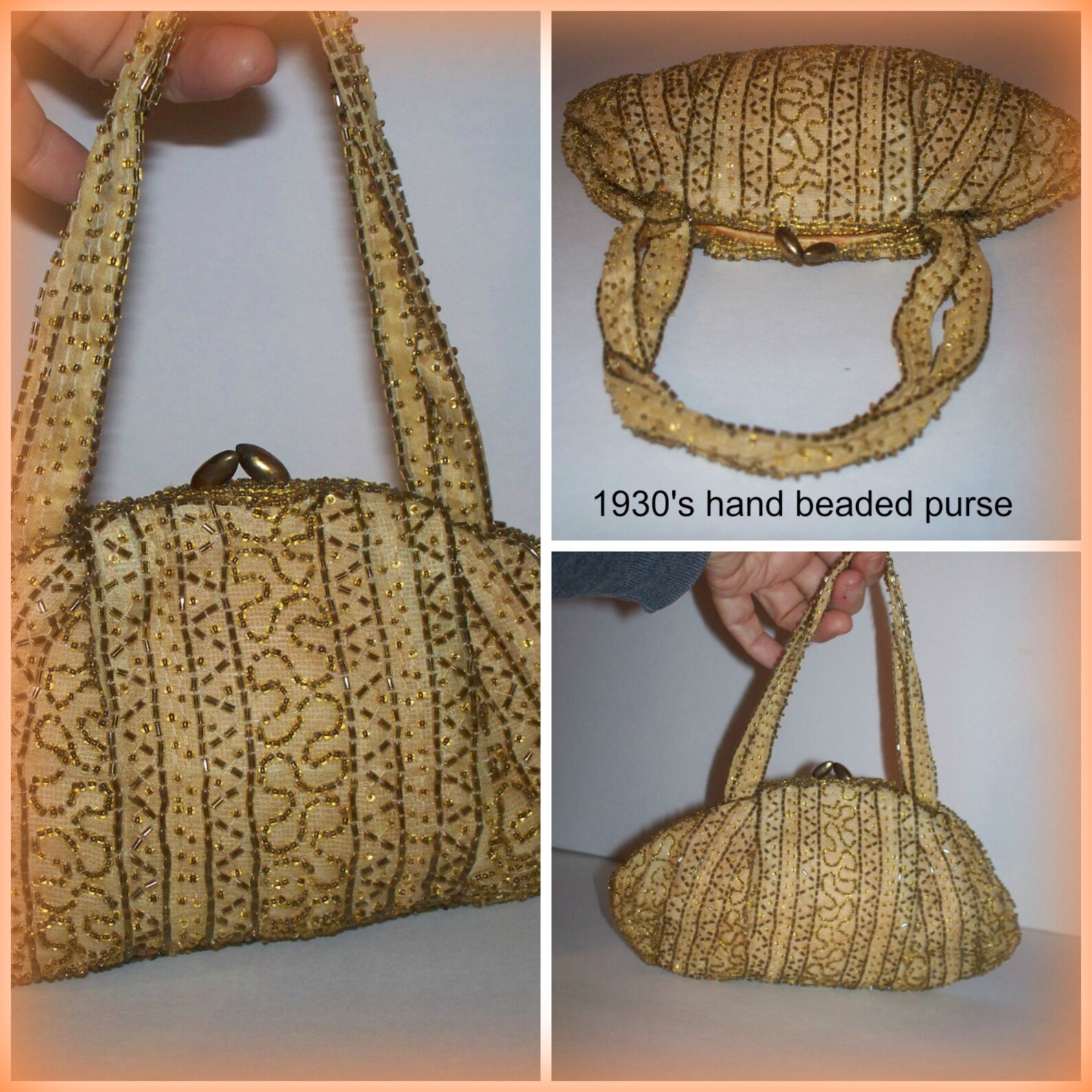 1930's True Vintage Bags by Josef Handbeaded in Belgium Etsy