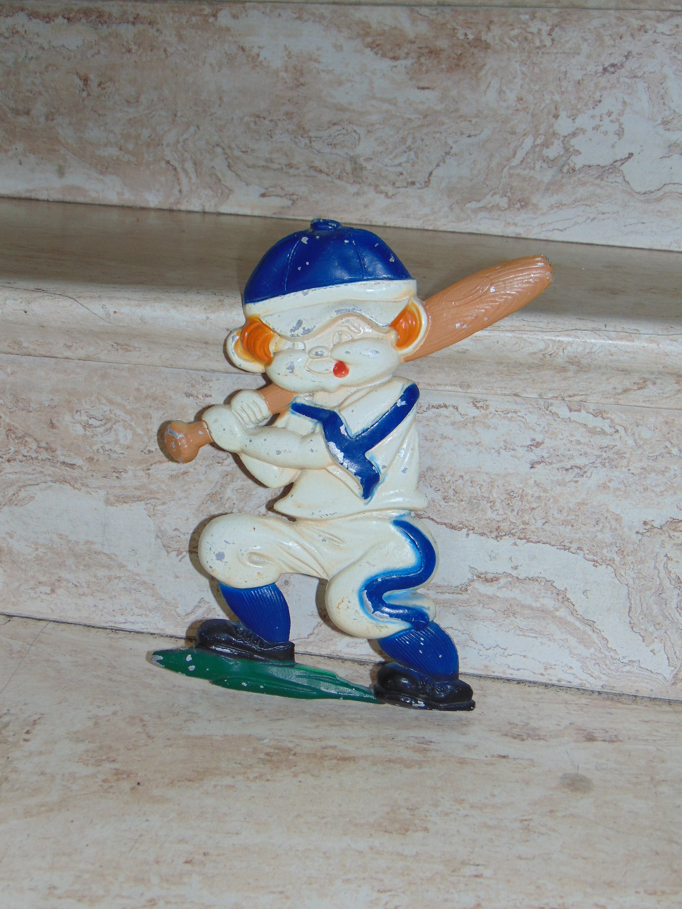 Vintage 1970 Sexton Baseball Hitter Player Metal Aluminum Etsy
