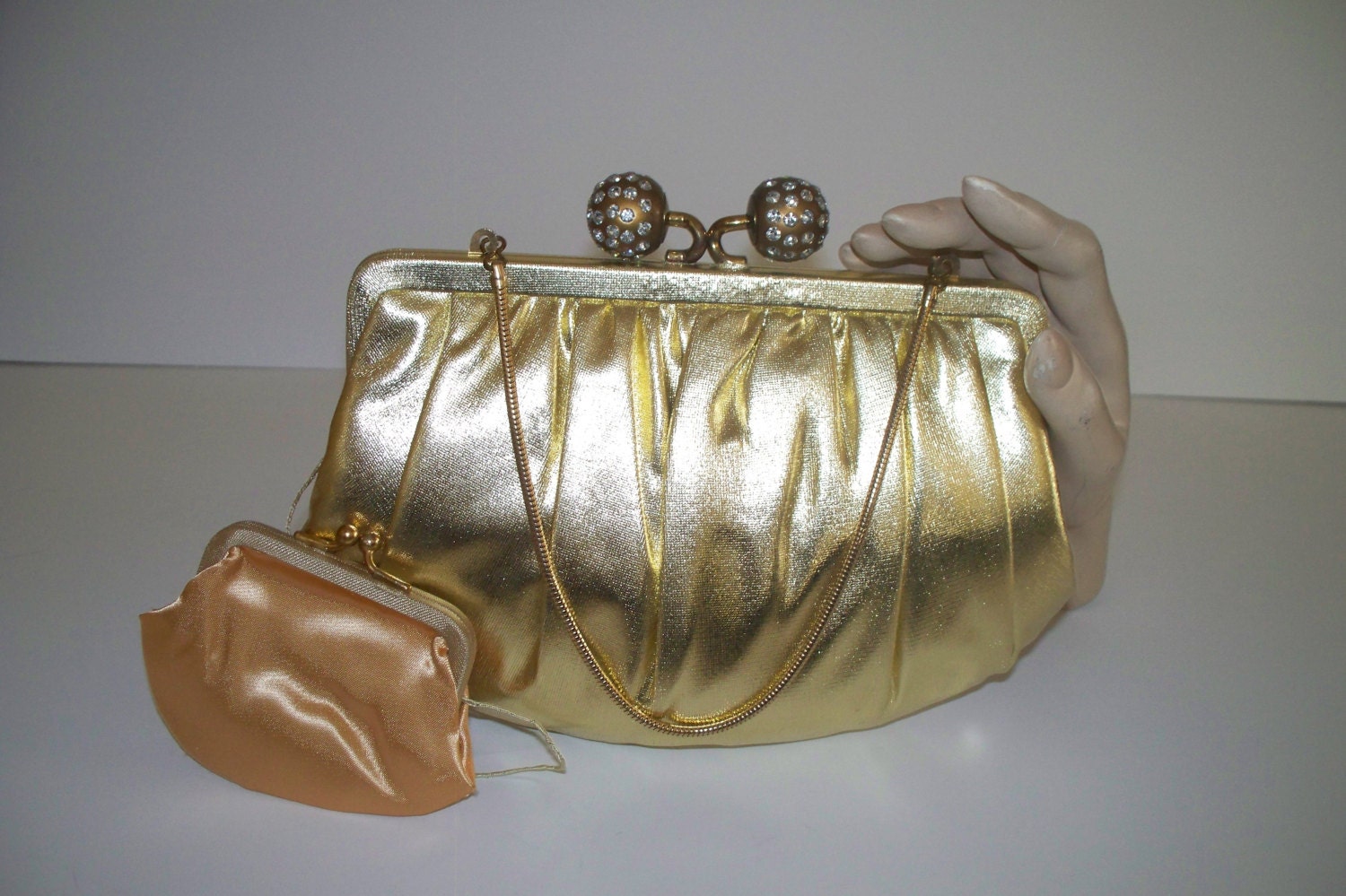 RARE Vintage Mid Century 50s 60s After Five Gold - Etsy