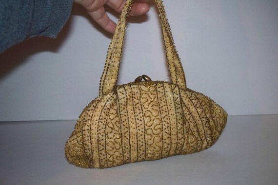 1930's True Vintage Bags By Josef Handbeaded in B… - image 2