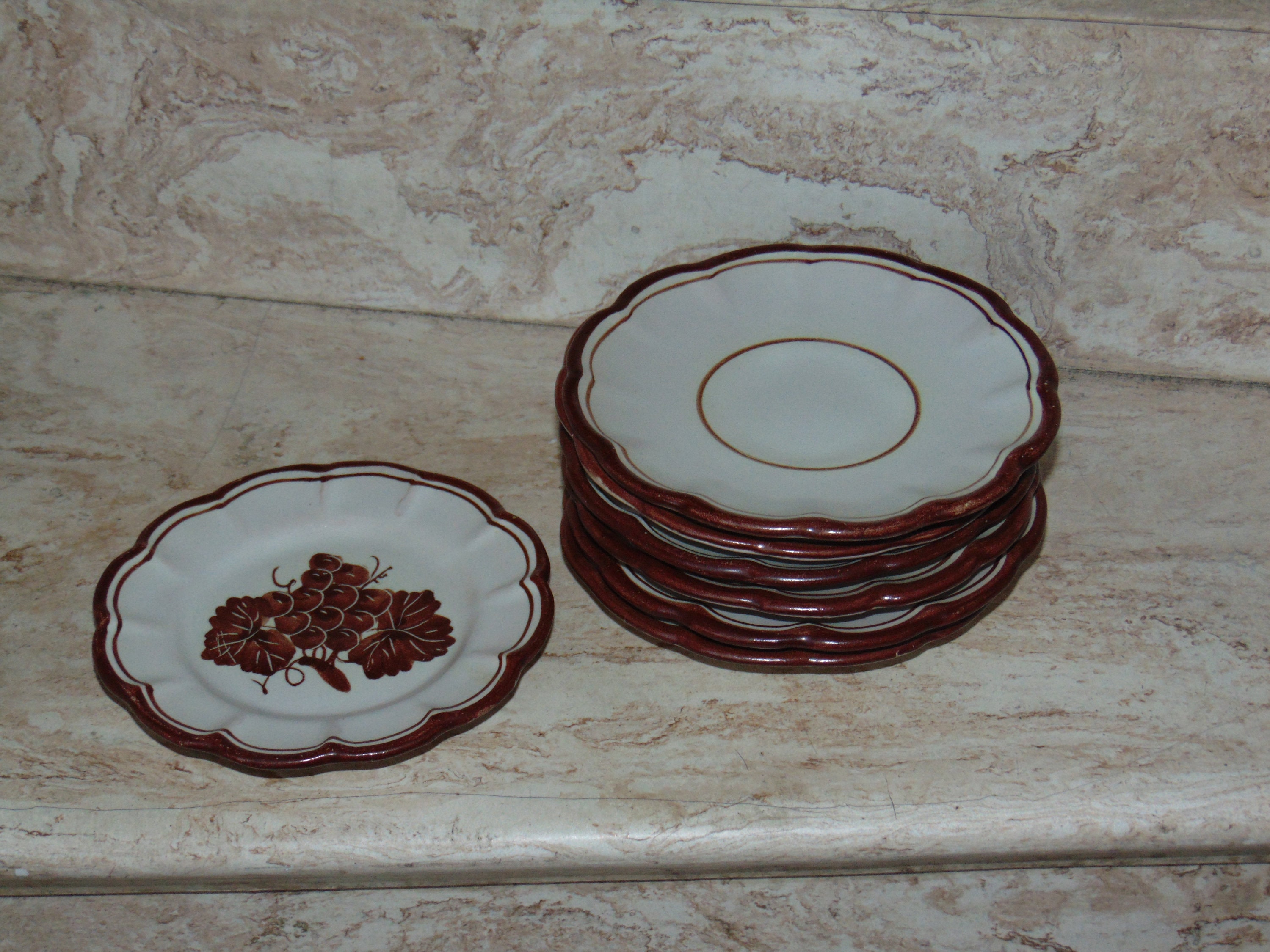 ZONA Vietri ヴィエトリ 3 キャニスター バタークリーム色イタリア製