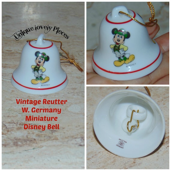 Reutter Disney Mickey Mouse ビンテージ ミッキーマウス ミニ ティー