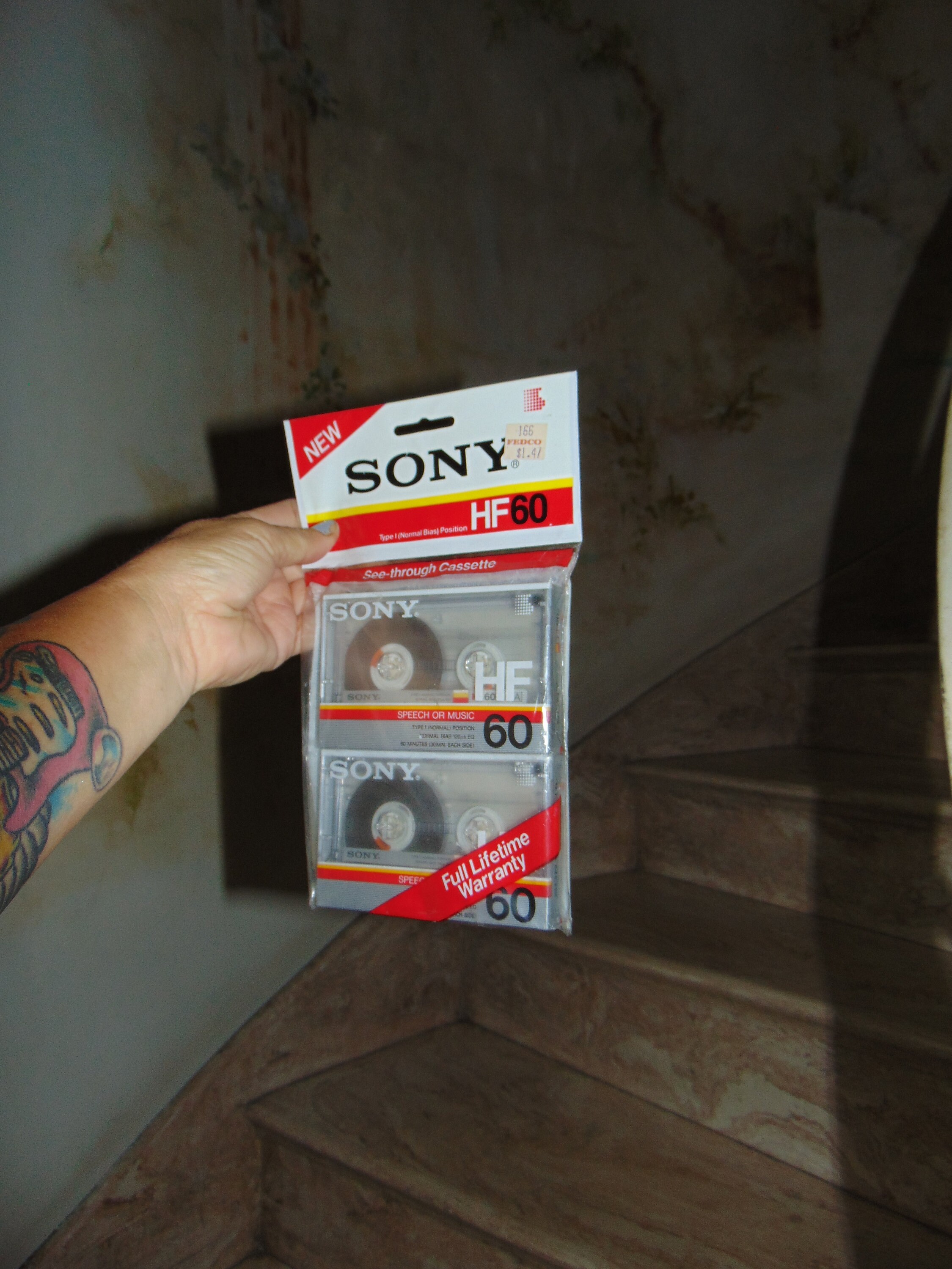SONY HF 60 good for cd 3x cassette K7 tape Blank Vierge neuf new Mexico type I