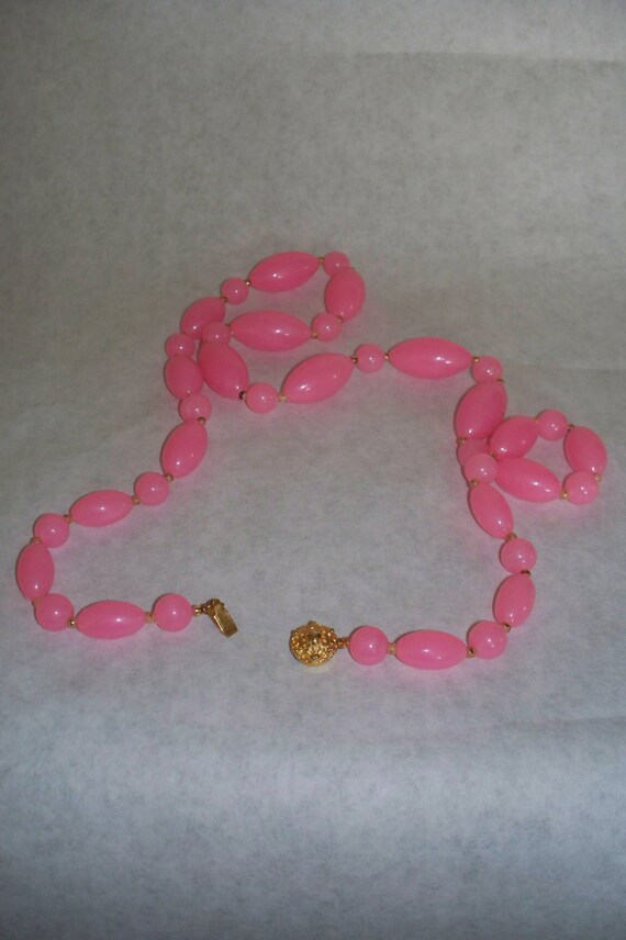 Vintage Mid Century " So0 Purty in Pink " Large H… - image 4