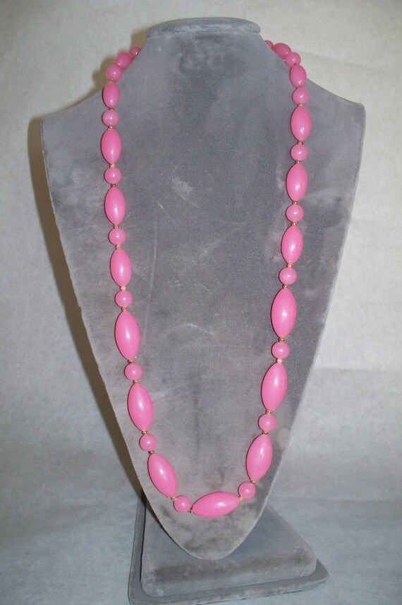Vintage Mid Century " So0 Purty in Pink " Large H… - image 3