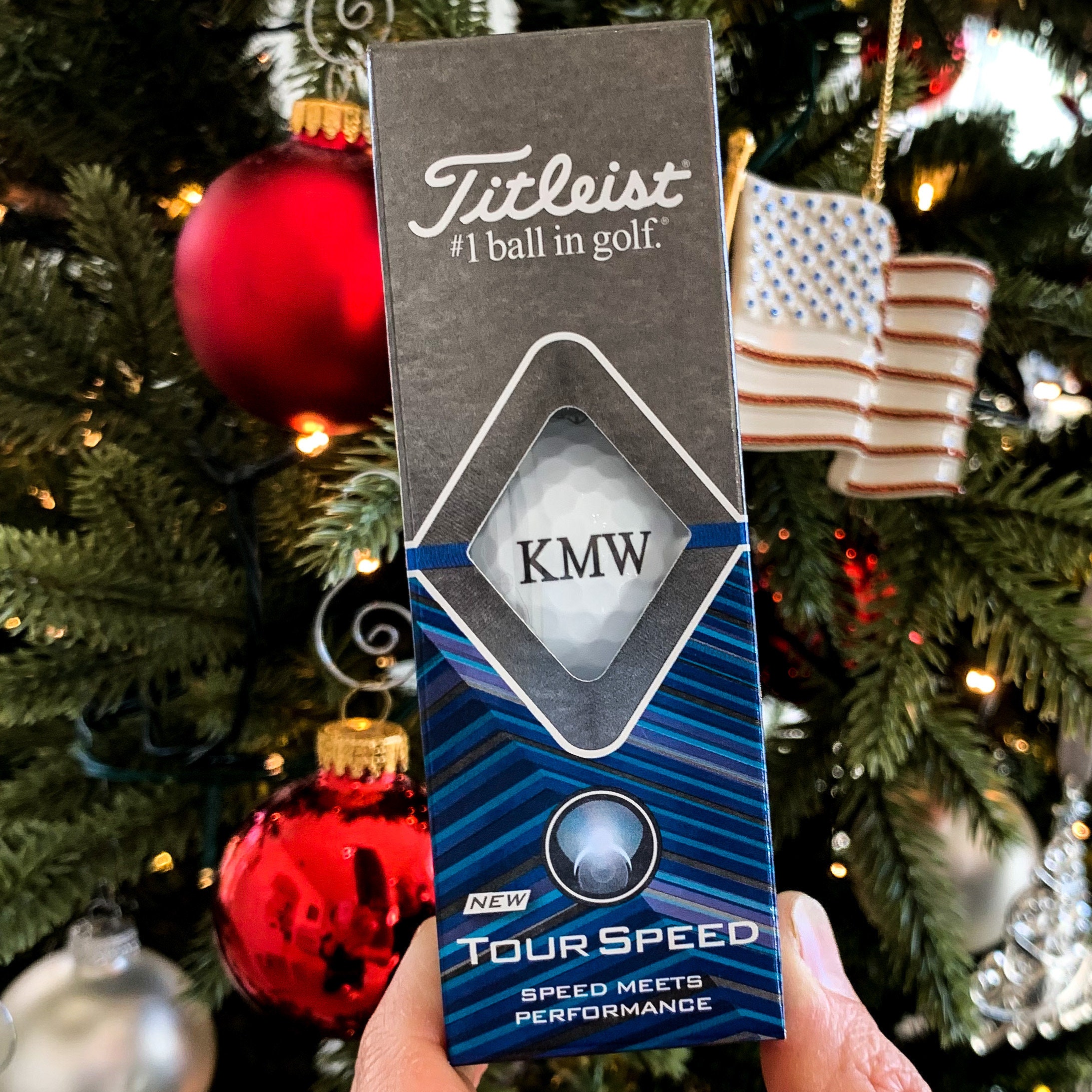 Personalized Titleist Golf Balls Sleeve of 3 Monogrammed Golf Etsy