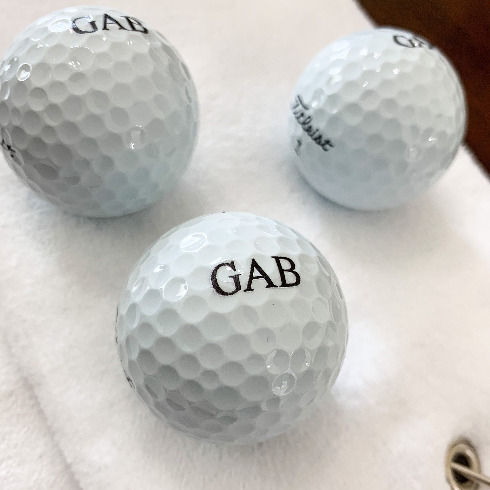 Personalized Titleist Golf Balls Sleeve of 3 Monogrammed Golf Etsy