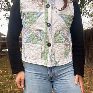 Vintage Quilt Vests - Etsy