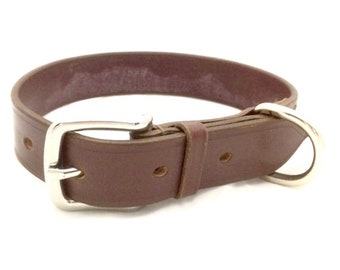 Leather Dog Collar, Dog Collars Leather, Pet Gift, Brown Leather Dog Collar, Dog Accessories, Dog Gift, Leather Collar, Collar For Dog