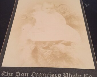 Antique baby photograph