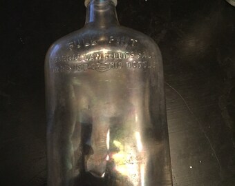 Antique Liquor Pint Bottle