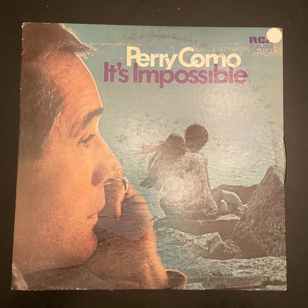 Perry Como It’s Impossible 33rpm Vinyl Record