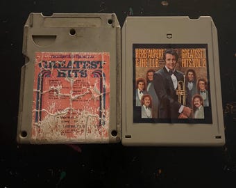 Herb Alpert & The Tijuana Brass Greatest Hits Volume 1 and 2 8 Track Tape