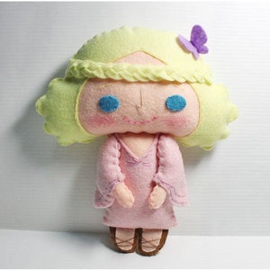 Christy girl - PDF doll pattern
