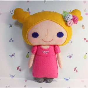 Jenny girl - PDF Doll Pattern