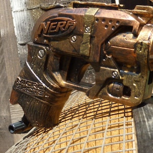 STEAMPUNK Nerf Zombie Strike HAMMERSHOT