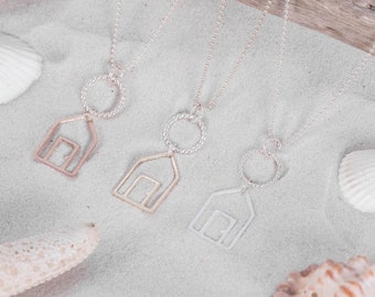 Beach Hut Pendant