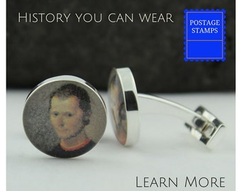 Men's Unique Wedding Cuff links. These Cool Cufflinks are Great Cufflinks for Weddings and Ideal as Groom Usher, or Best Man Cufflinks.