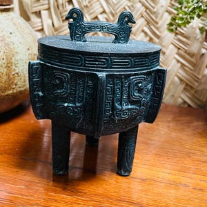 Vintage Mayan Server James Mont Style Food Dish Guacamole Salsa Dish