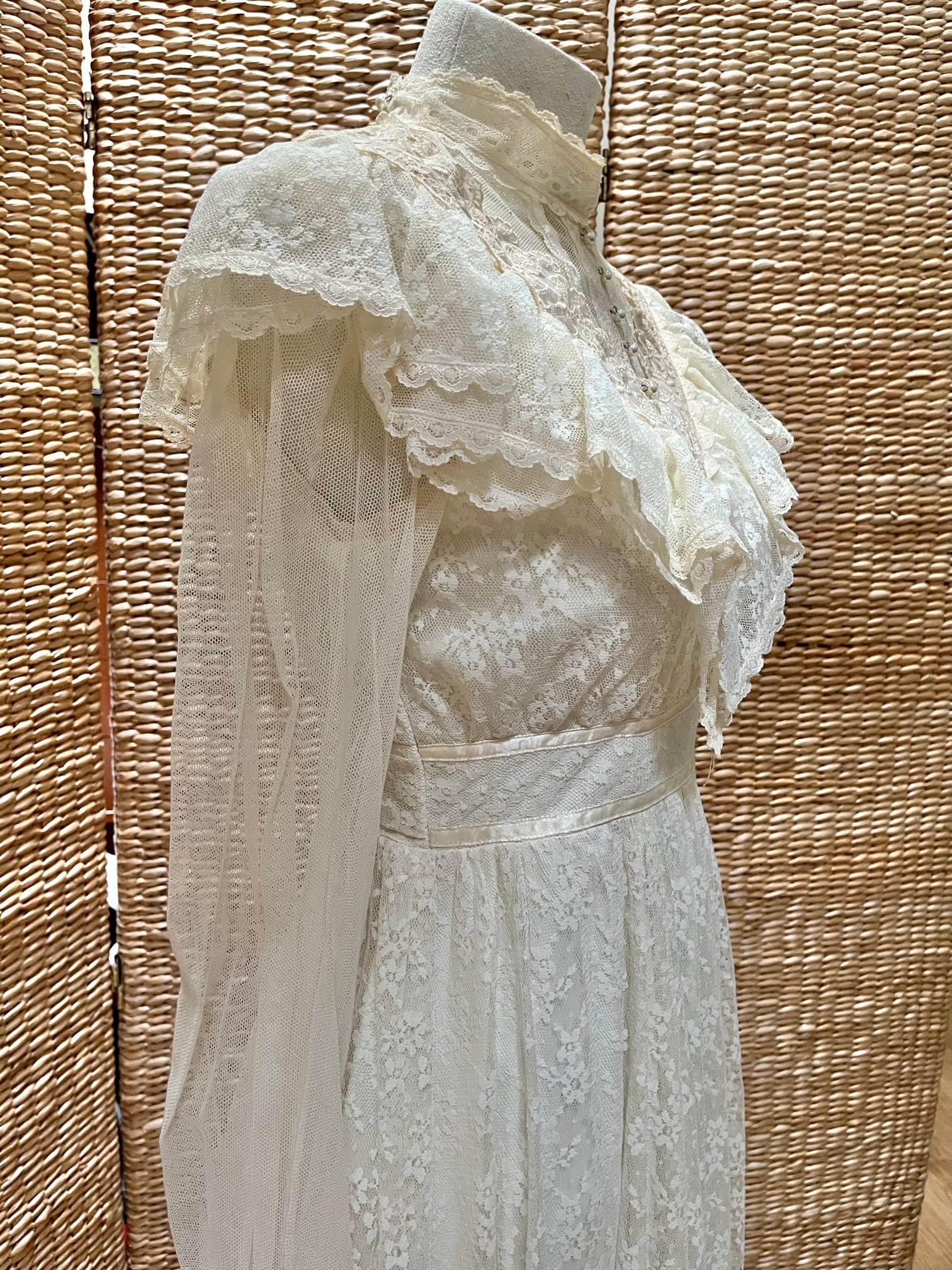Vintage Gunne Sax Dress Small Lace Full Length Boho Wedding Dress - Etsy