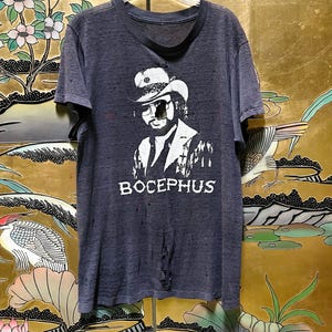 Vintage 1983 Hank Williams Jr Concert Tour Tshirt Bocephus whiskey bent & hell bound tour