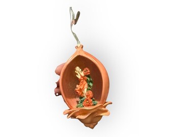Bradford Editions Secret Gardens Fairy Ornament – “Jubilant Poppy” (2001)