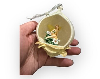 Bradford Editions Secret Gardens Fairy Ornament – “Golden Jewel” (2001)