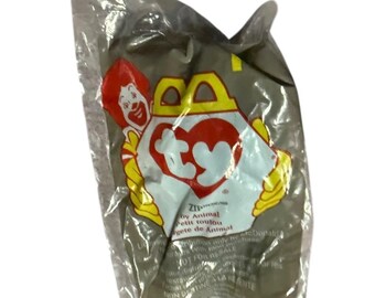 1999 McDonald’s TY Beanie Baby “Zipper” the cat