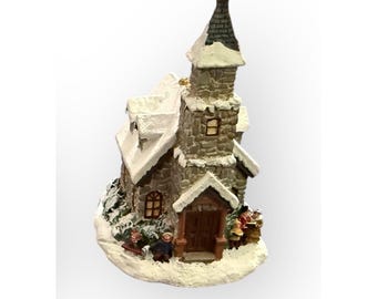 Thomas Kinkade Winter Memories Ornament – “Sunday Evening Sleigh Ride” (Set Nine)