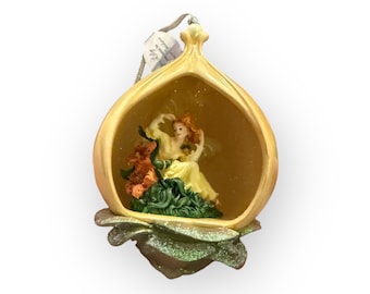 Bradford Editions Secret Gardens Fairy Ornament – “Tiger Lily” (Second Issue)