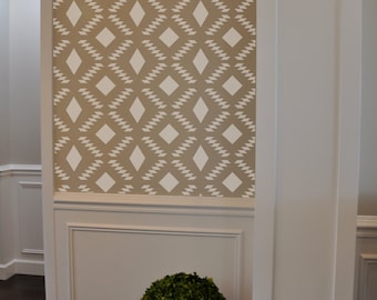 Tribal Wall Stencil