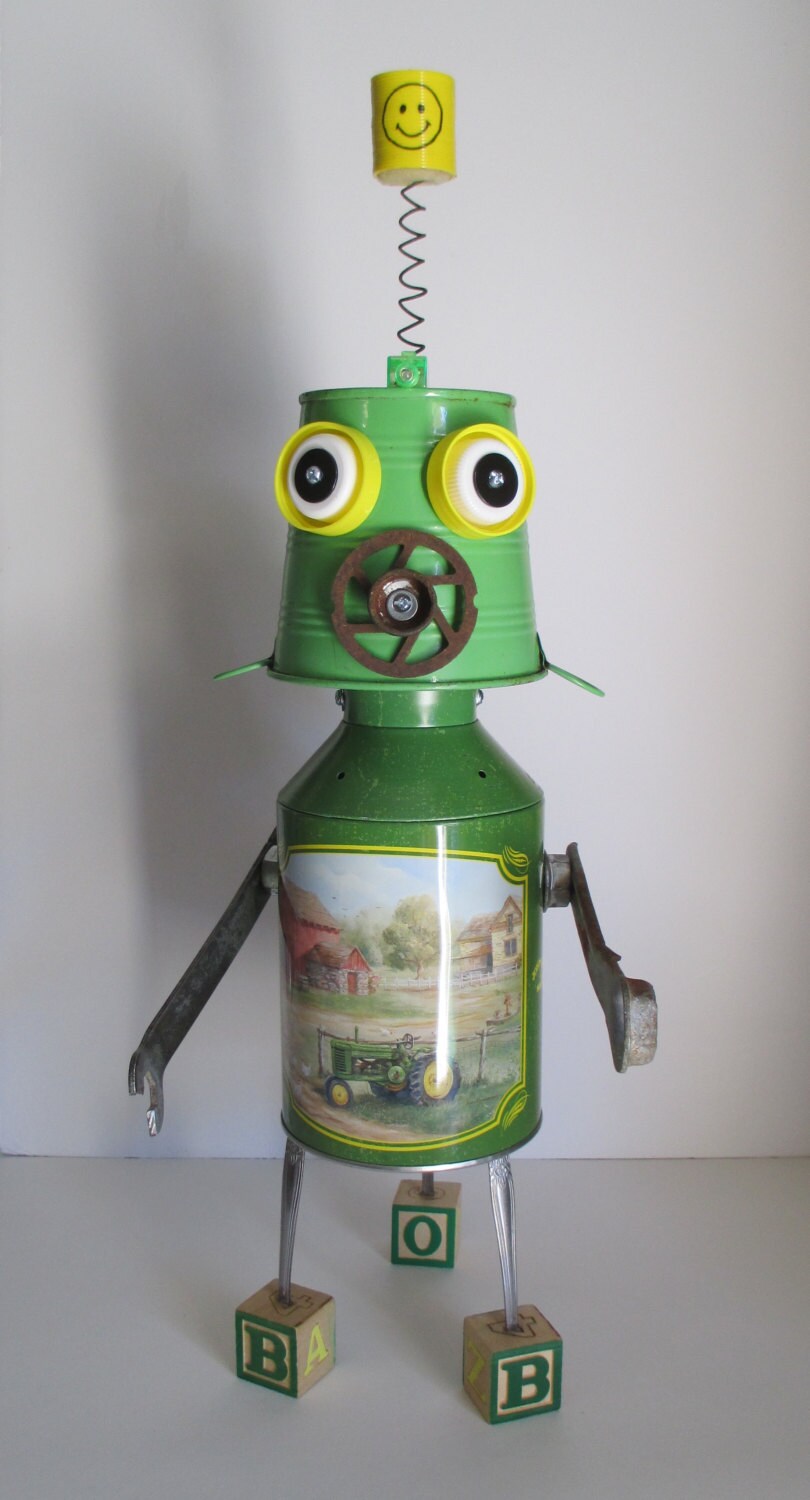 Recycled Robots: 10 Robot Projects: Malone, Robert