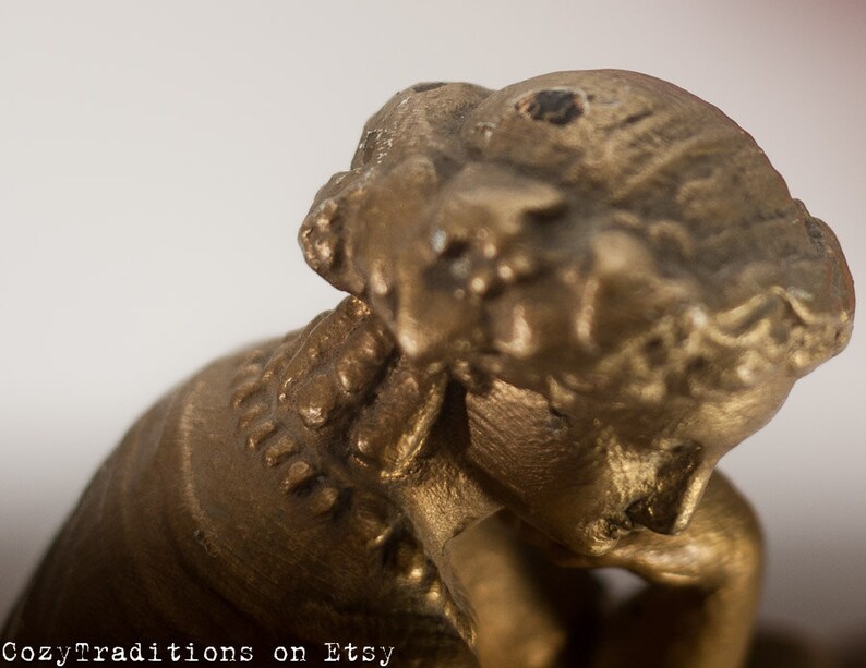 Greek Sculpture Figurine Vintage Metal / Cast Iron Figurine Etsy