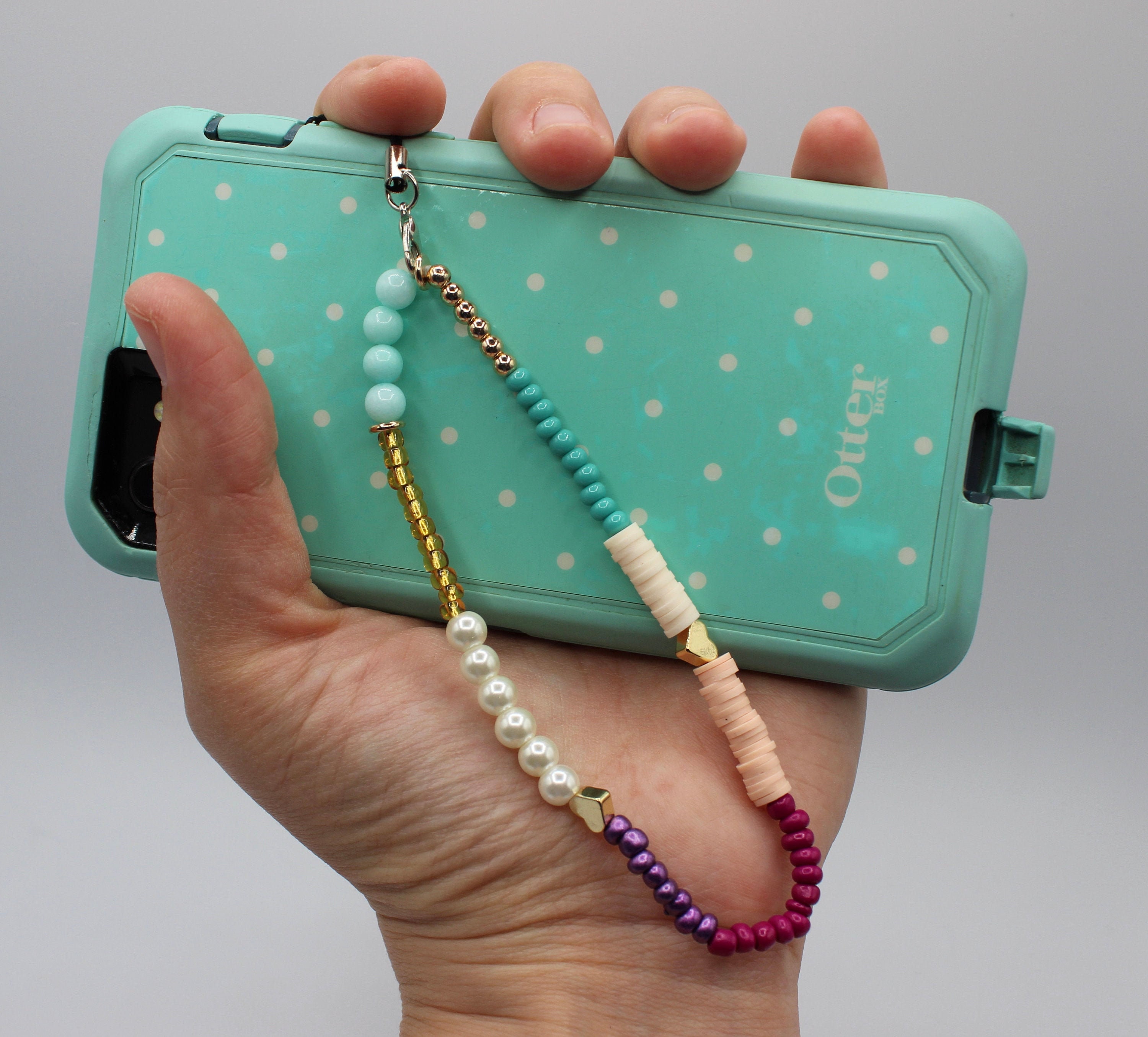 Phone Chain NO Words Phone String Customized Phone Charm Etsy