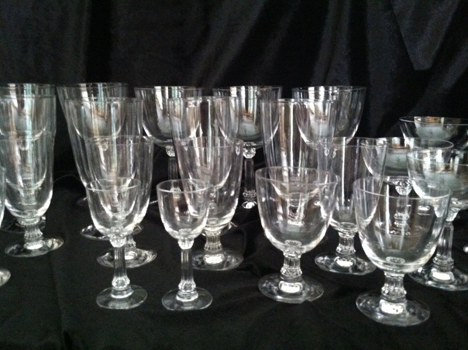 Sakier Family Heirloom Designed Art Deco Stemware Etsy