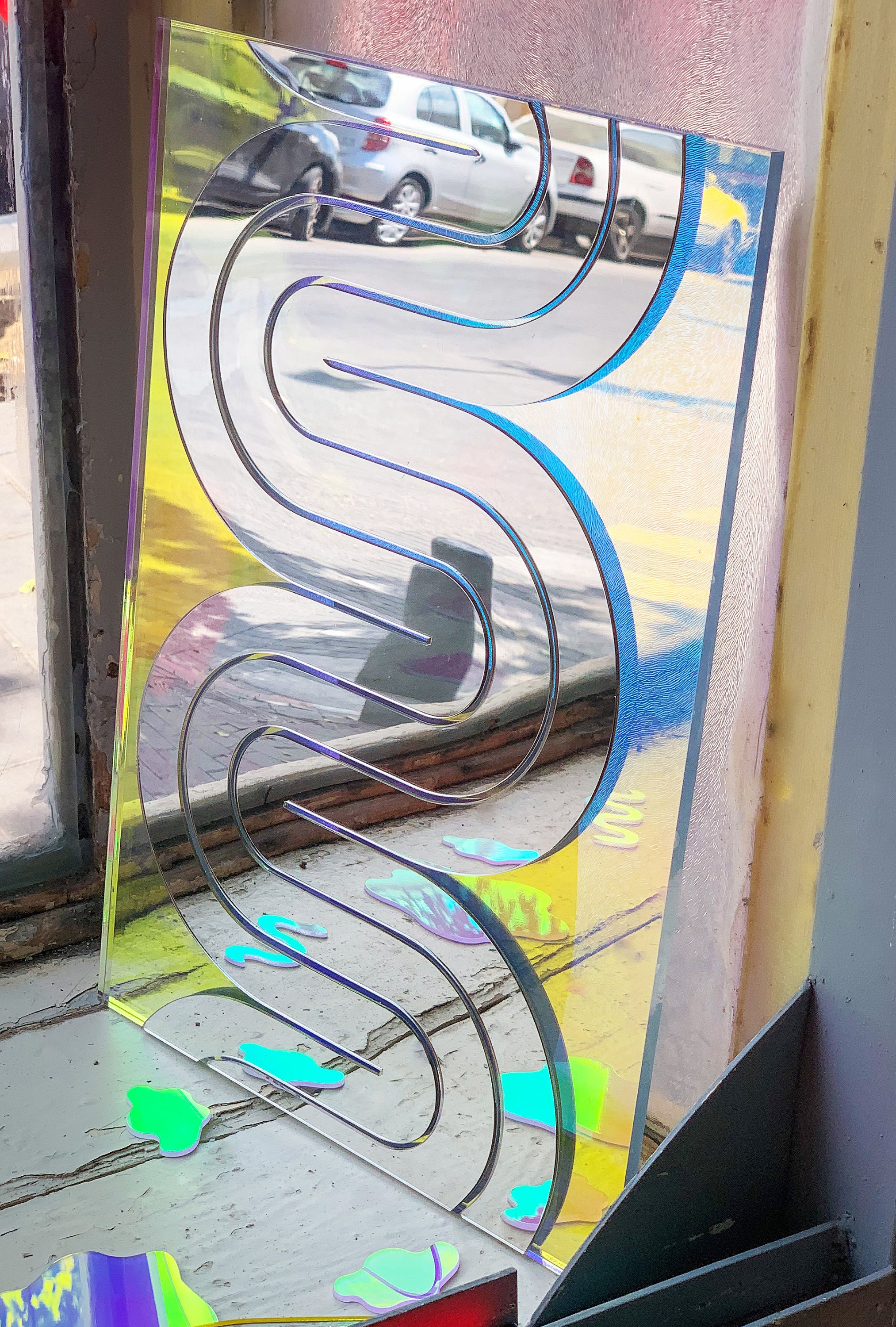 310 Reflector - Artistic Acrylic Mirror Arch Holographic Mirror Art ...