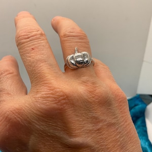 Sterling Silver Pumpkin ring