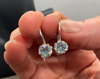 Delicate Topaz earrings