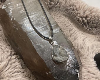 Agate Drusey pendant