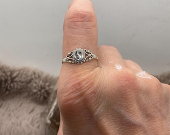 Sterling Silver Yin Yang ring