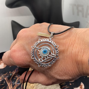 Schutz-Hamsa AUGE-Anhänger
